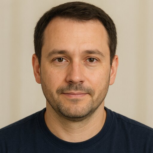 Иллюстративный портрет инженера