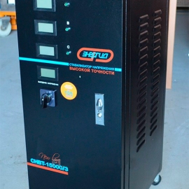 Фото Трёхфазный стабилизатор напряжения Энергия СНВТ-15000/3 Hybrid (#1)